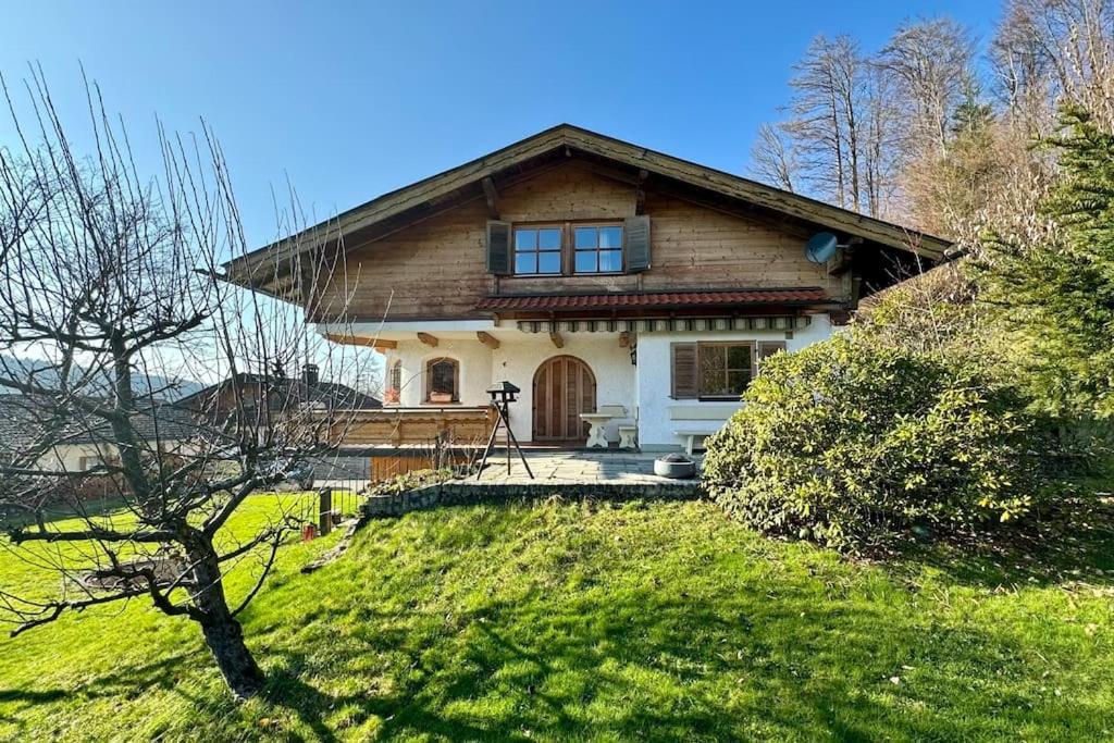 Romantisches Alpenchalet - Mit Sauna Und Kamin - Ruhig Und Zentral Bad Tölz Exteriör bild